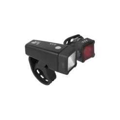 Set D'éclairages Axa Niteline T4-R LED USB -Vélo Soldes Boutique set d eclairages axa niteline t4 4