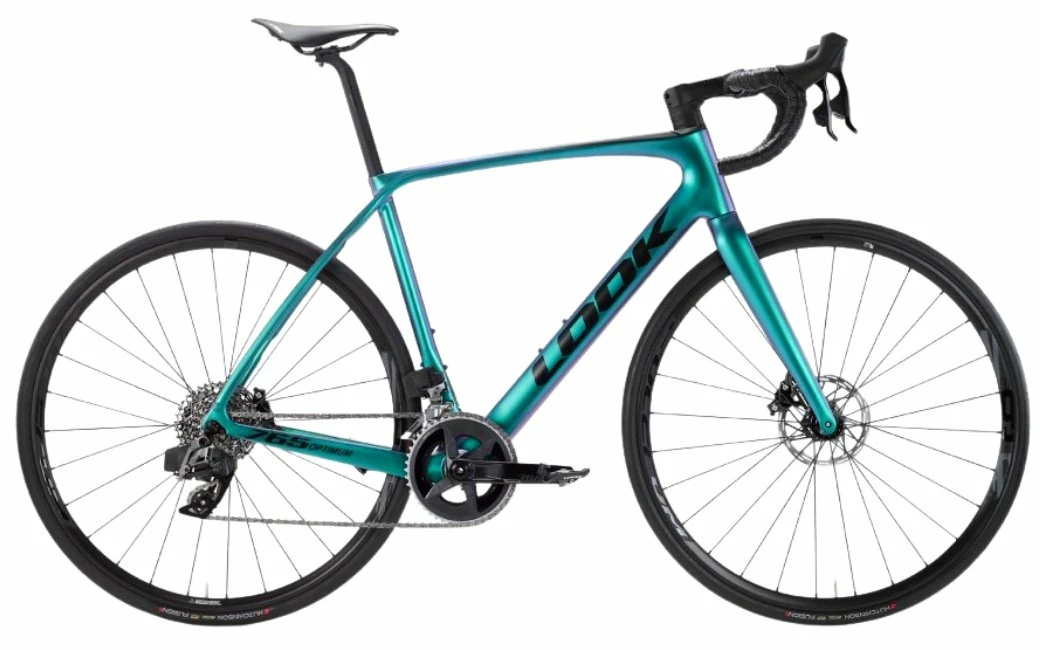 Vélo De Route Look 765 Optimum Vert/Bleu - 2023 1 Vélo De Route Look 765 Optimum Vert/Bleu - 2023