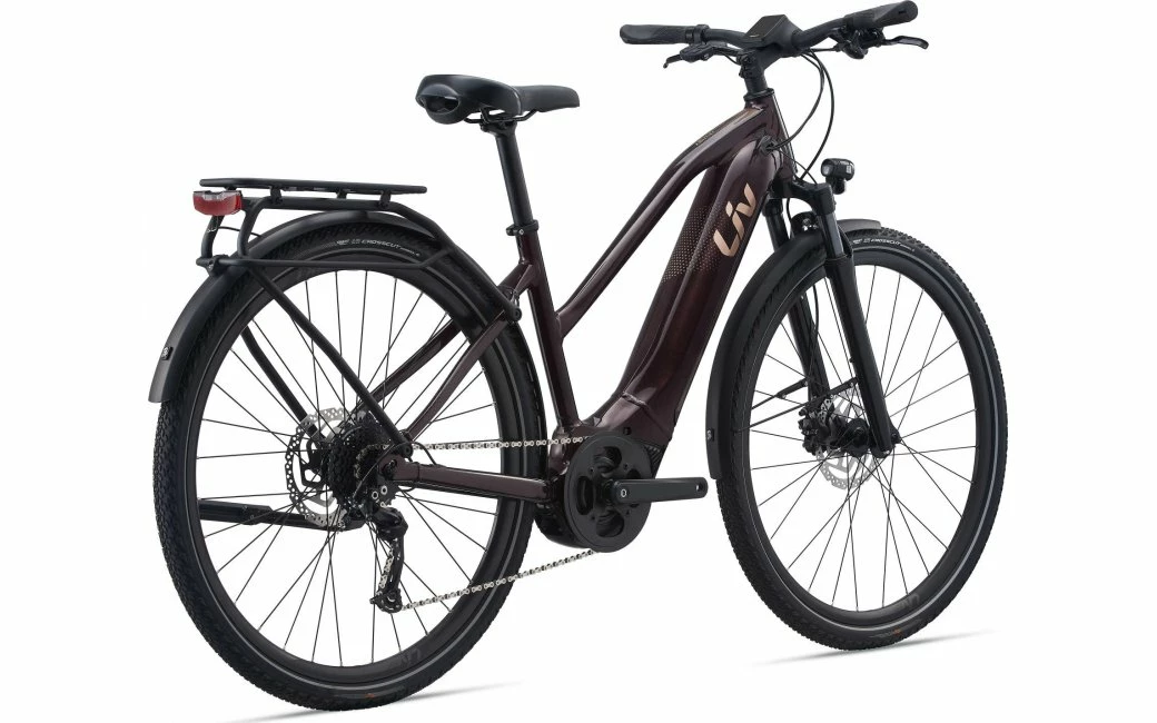 Vélo De Ville électrique Femme Liv Amiti E+ 2 Marron/Beige - 2022 3 Vélo De Ville électrique Femme Liv Amiti E+ 2 Marron/Beige - 2022 – Image 3