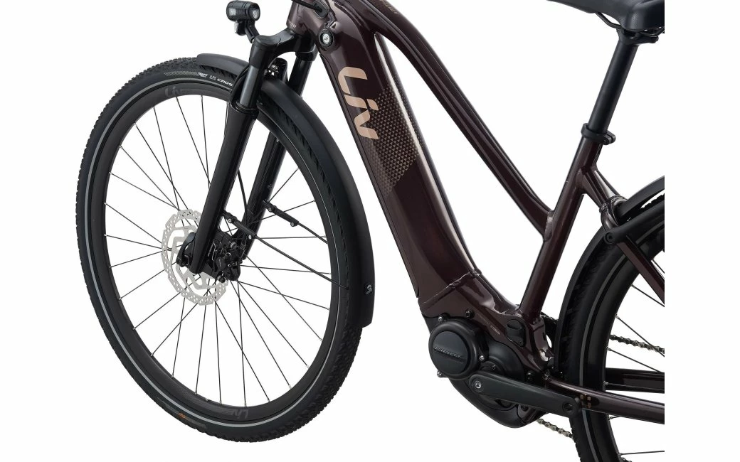 Vélo De Ville électrique Femme Liv Amiti E+ 2 Marron/Beige - 2022 5 Vélo De Ville électrique Femme Liv Amiti E+ 2 Marron/Beige - 2022 – Image 5