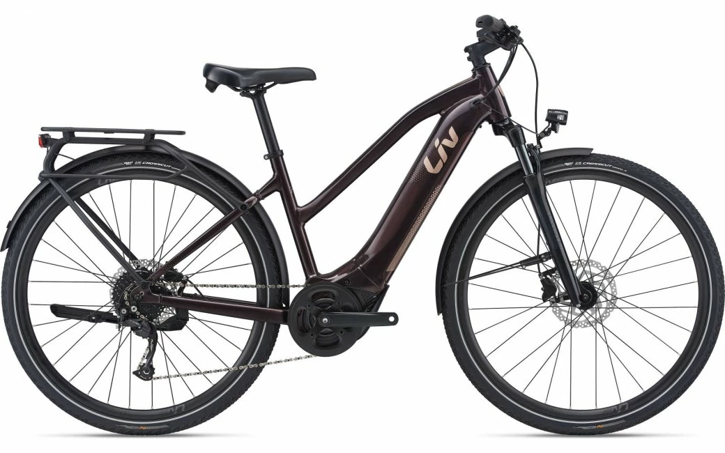 Vélo De Ville électrique Femme Liv Amiti E+ 2 Marron/Beige - 2022 1 Vélo De Ville électrique Femme Liv Amiti E+ 2 Marron/Beige - 2022