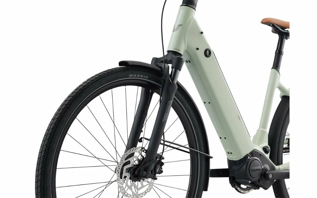 Vélo De Ville électrique Liv Allure E+2 Vert Pâle Femme - 2022 5 Vélo De Ville électrique Liv Allure E+2 Vert Pâle Femme - 2022 – Image 5
