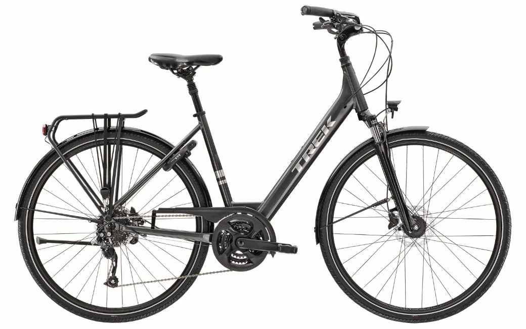 Vélo De Ville TREK Verve 2 équipé Femme Gris - 2022 1 Vélo De Ville TREK Verve 2 équipé Femme Gris - 2022