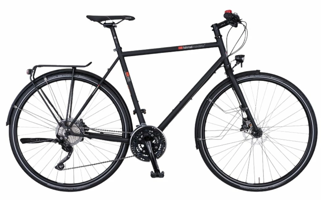 Vsf-fahrradmanufaktur Vélo Voyage VSF FAHRRADMANUFAKTUR T-500 Deore 30 Noir - 2022 1 Vsf-fahrradmanufaktur Vélo Voyage VSF FAHRRADMANUFAKTUR T-500 Deore 30 Noir - 2022