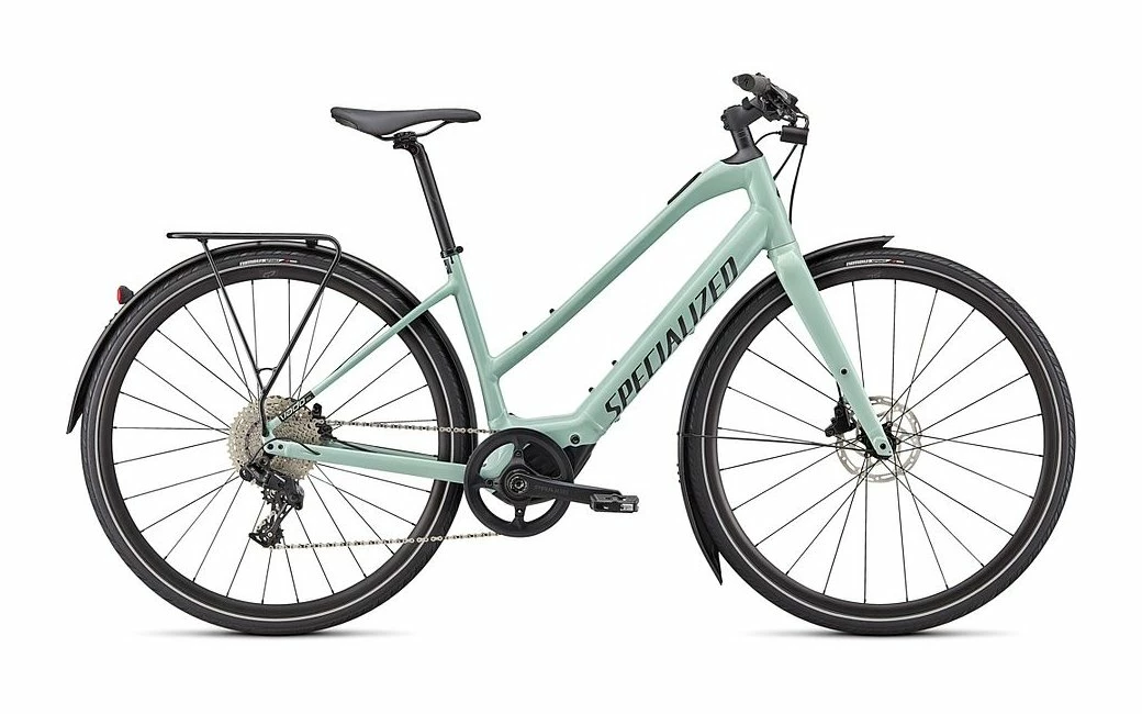 VTC Electrique SPECIALIZED Vado SL 4.0 Equiped Cadre Bas Vert Pastel - 2022 1 VTC Electrique SPECIALIZED Vado SL 4.0 Equiped Cadre Bas Vert Pastel - 2022