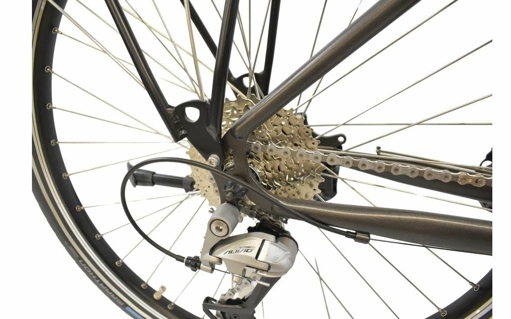 VTC Histoire Bike Voyageuse Classique 26" Gris Foncé - 2022 6 VTC Histoire Bike Voyageuse Classique 26" Gris Foncé - 2022 – Image 6