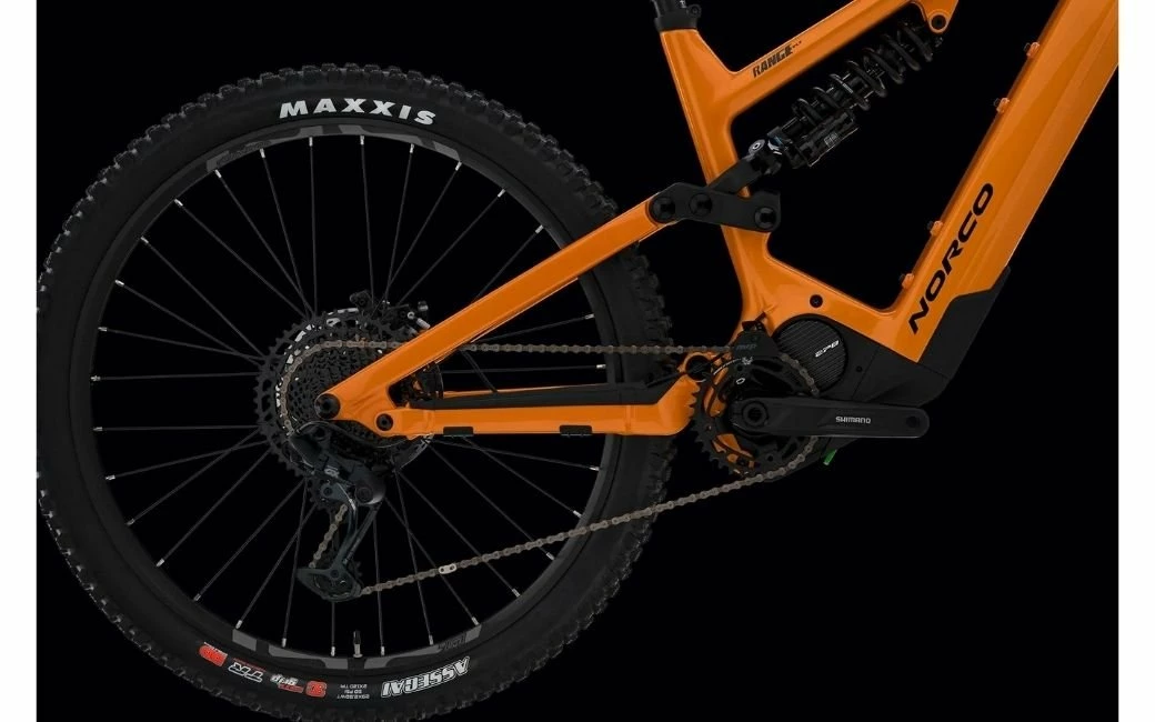 VTT électrique NORCO Range VLT 900 Wh C2 Orange/Noir - 2023 4 VTT électrique NORCO Range VLT 900 Wh C2 Orange/Noir - 2023 – Image 4