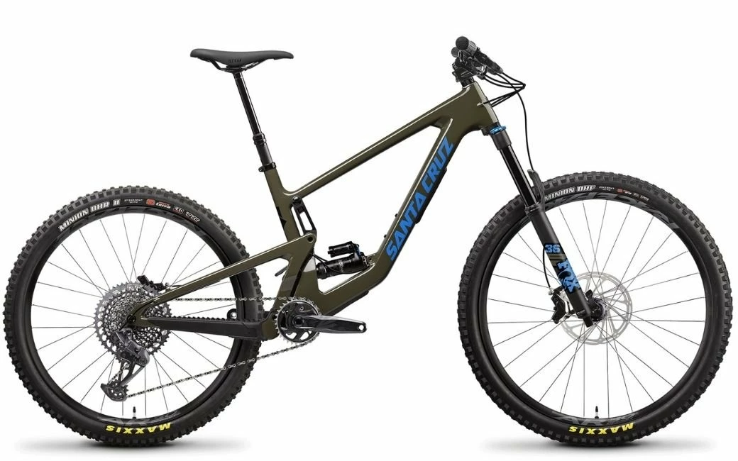 VTT SANTA CRUZ Bronson Carbon C S MX Gris- 2023 1 VTT SANTA CRUZ Bronson Carbon C S MX Gris- 2023